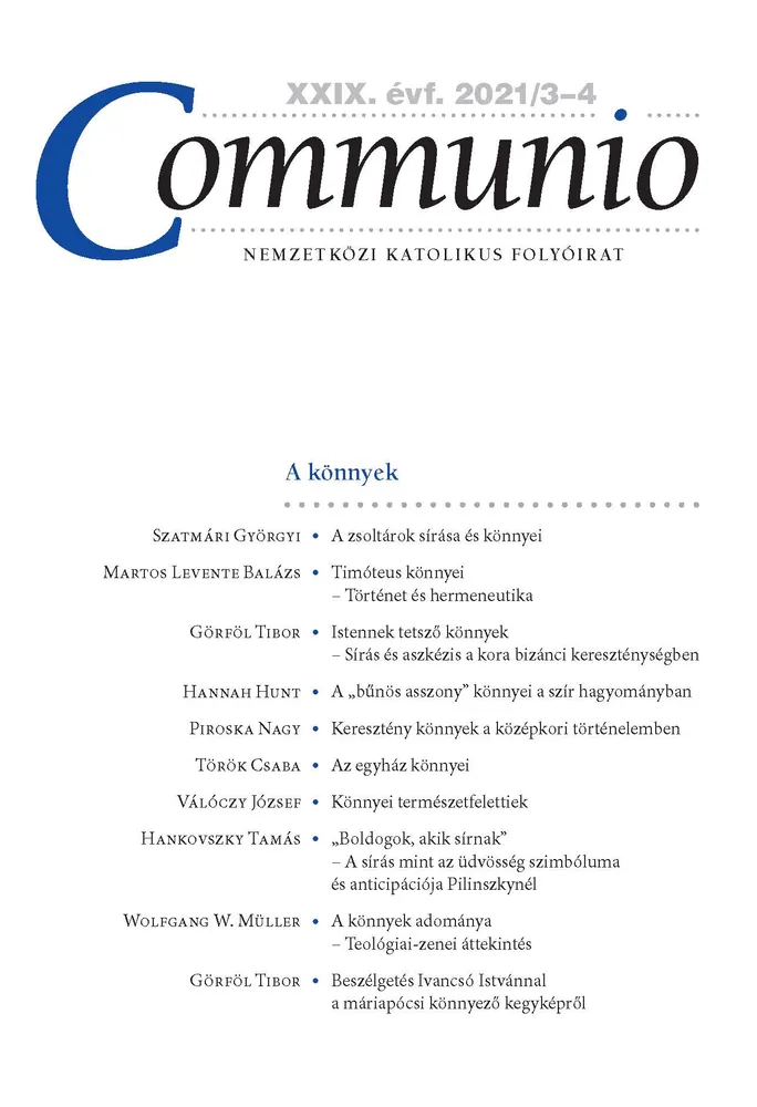 Communio 2023 3-4. szám